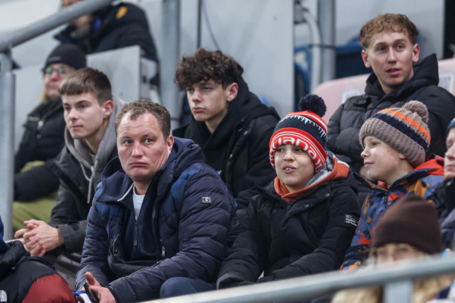 Kibice na meczu Piast Gliwice - Legia Warszawa