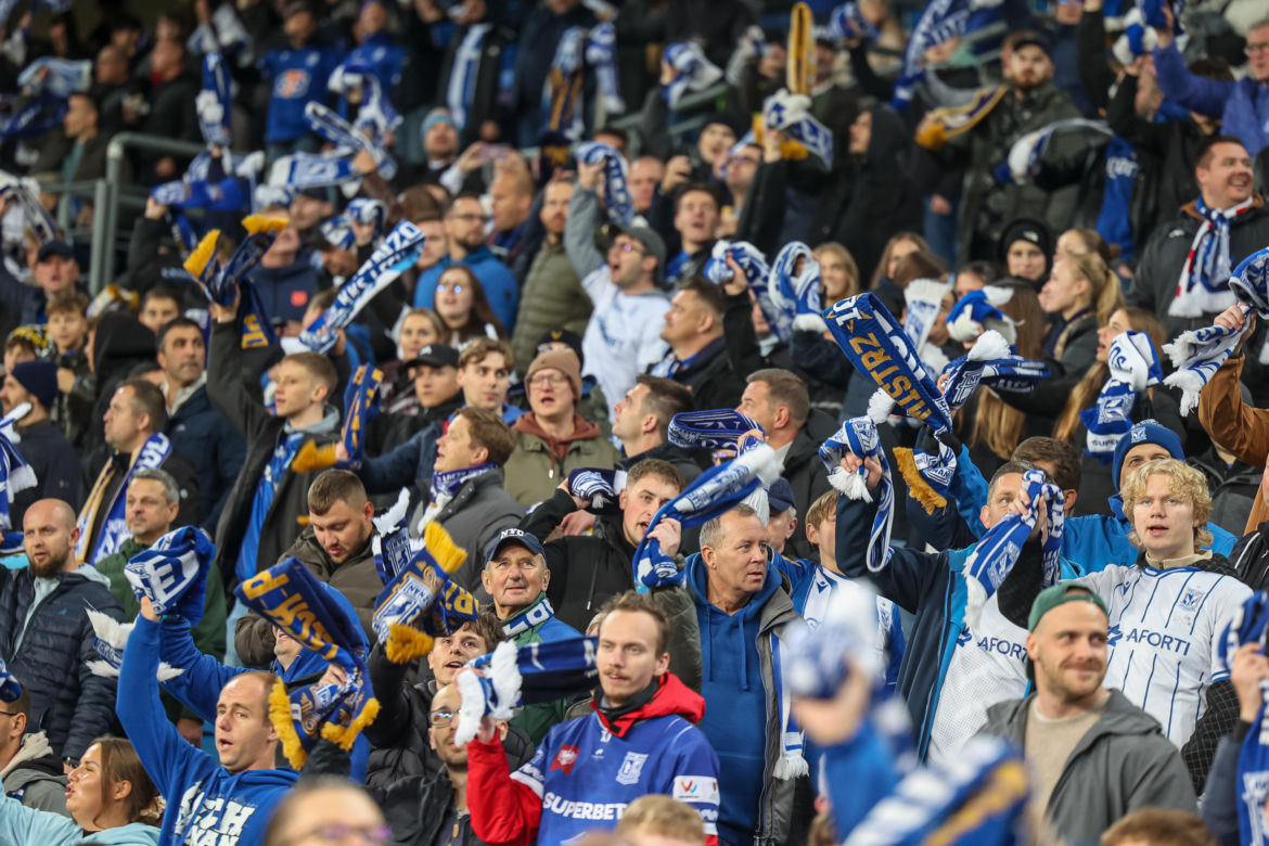 Lech Poznań - Sunderland: Zdjęcia kibiców i zawodników z meczu 3. kolejki fazy ligowej Ligi Europy 2026/27