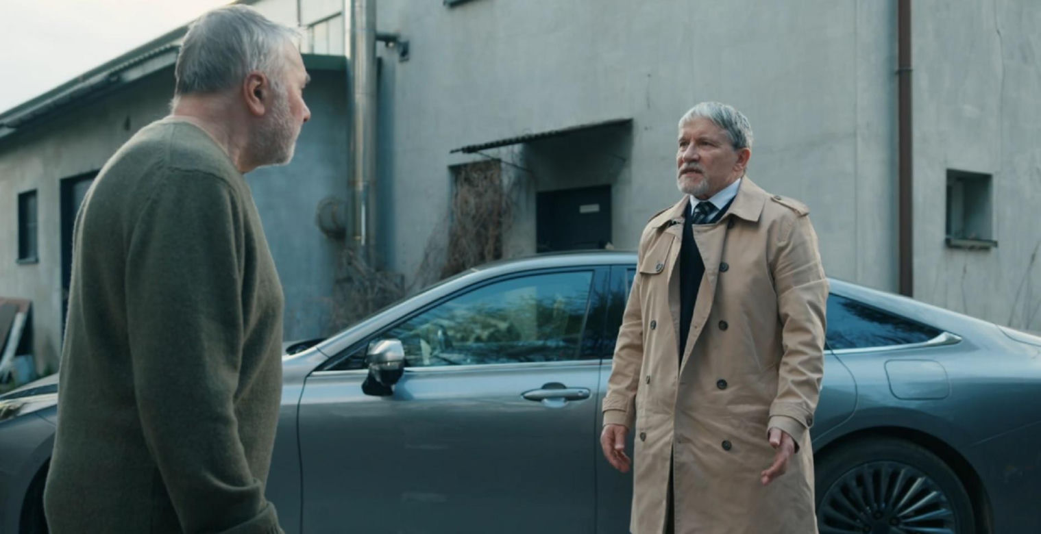 Barwy szczęścia odc. 3244. Andrzej Zastoja (Leon Charewicz),  Antoni Kiryłło  (Cezary Nowak)44. Andrzej Zastoja (Leon Charewicz)