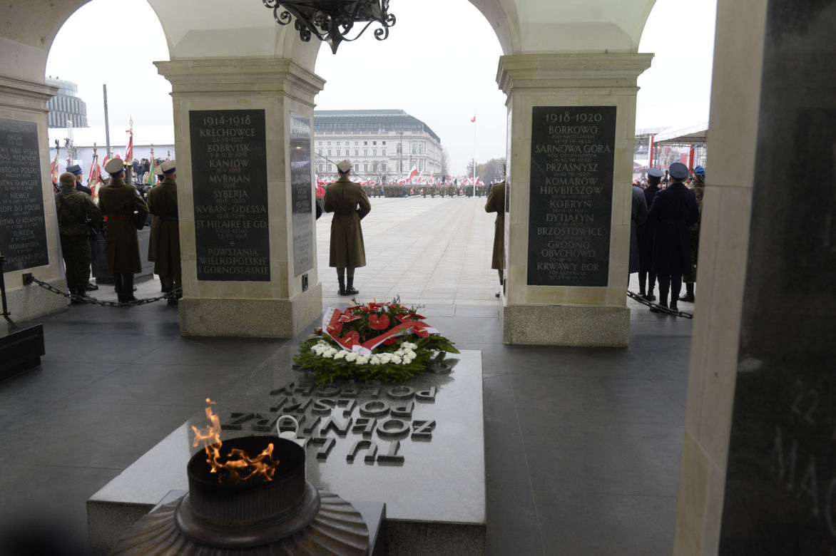 Uroczystości na Grobie Nieznanego Żołnierza