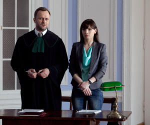 Prawo Agaty 3 sezon odc. 13. Agata Przybysz (Agnieszka Dygant), Marek Dębski (Leszek Lichota)