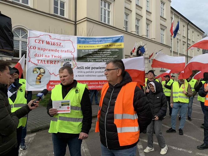 Protest rolników Lublin 14.11.2025