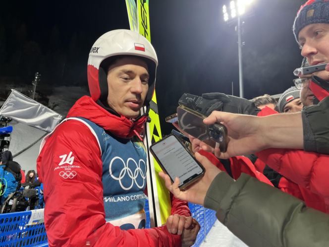 Kamil Stoch po odpadnięciu na IO 2026