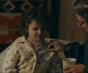 Stulecie Winnych 4, odc. 43: Andzia (Barbara Wypych), Staś (Samuel Wojtasiak)