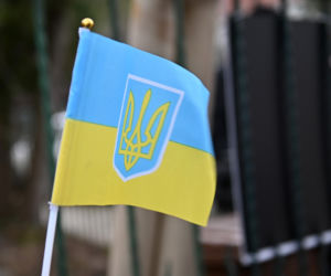 Manifestacja pod konsulatem Rosji w Gdańsku