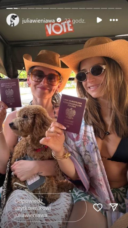 Julia Wieniawa i żona Marcina Prokopa szaleją na Bali. Spodziewaliście się takiej przyjaźni?