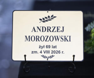 Politycy i dziennikarze na pogrzebie Andrzeja Morozowskiego