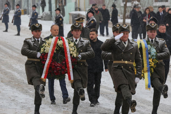 Premier Donald Tusk rozpoczął wizytę w Kijowie. Spotkał się z prezydentem Wołodymyrem Zełenskim
