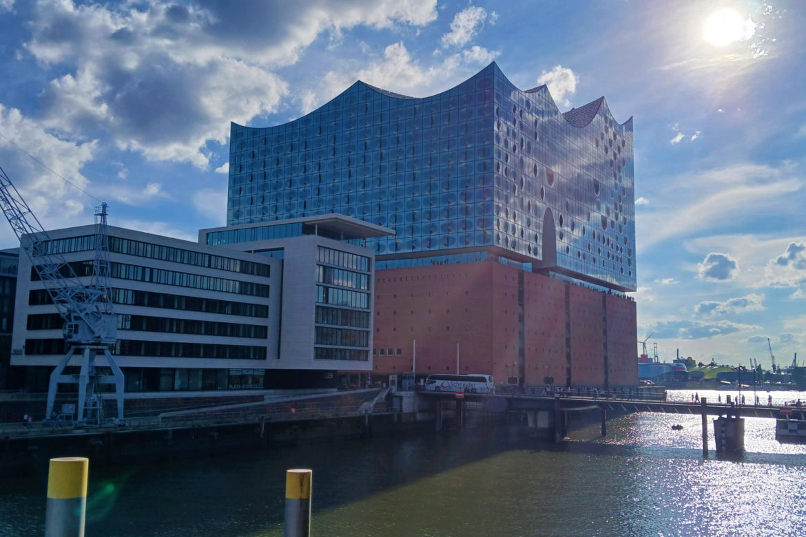 HafenCity i Speicherstadt w Hamburgu