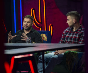 Tomasz Karolak i Jakub Małecki w Tego się nie wytnie