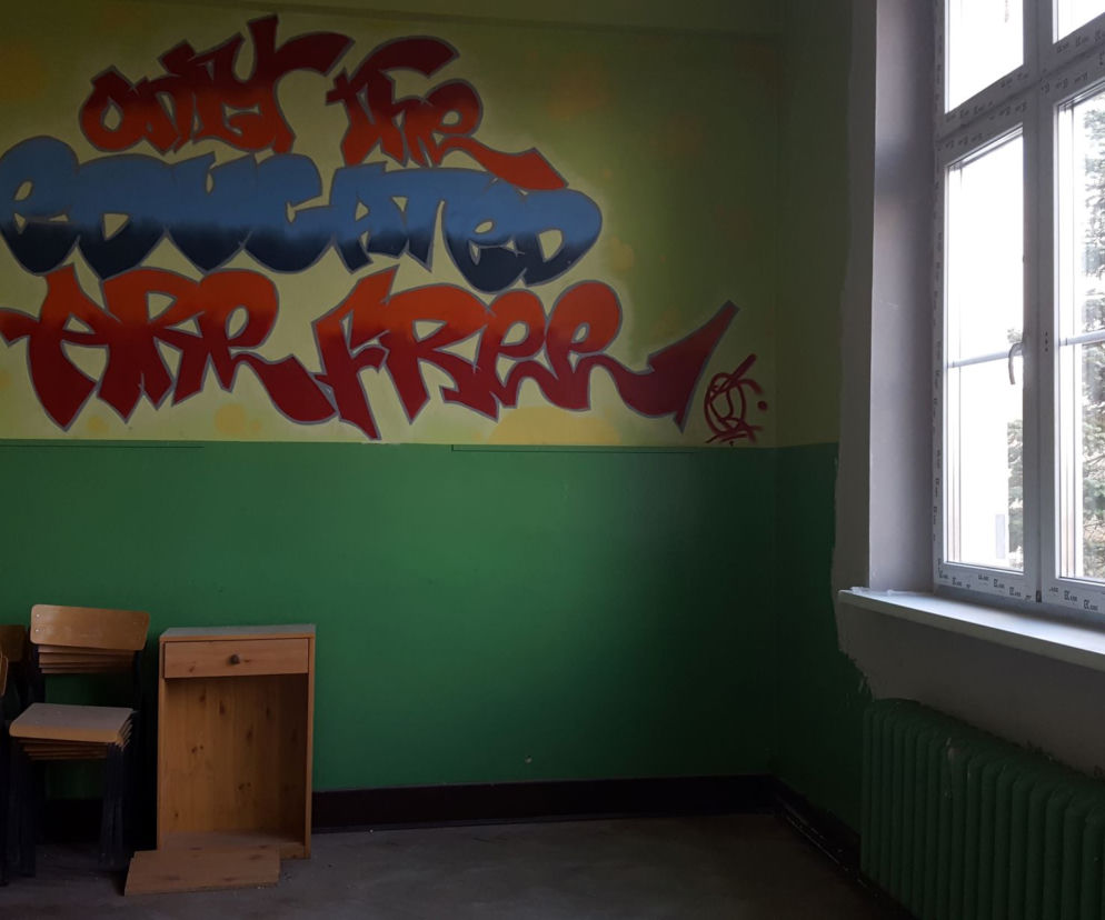 Na ten dzień czekał lata. Rozpoczął się remont Zespołu Szkół nr 4 w Lesznie