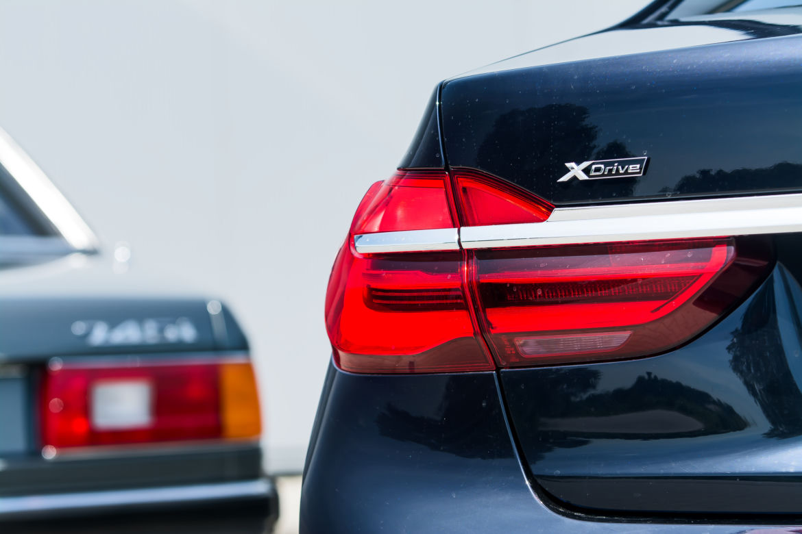 BMW 750Ld xDrive G12 & BMW 745i E23