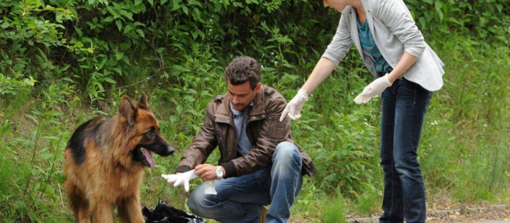 Komisarz Alex 4 sezon odcinek 40 (odc. 1). Michał Orlicz (Antoni Pawlicki), Lucyna (Magdalena Walach)