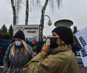 Międzymiastowy protest samochodowy pod Radiem Maryja. Strajkowali w Święto Trzech Króli