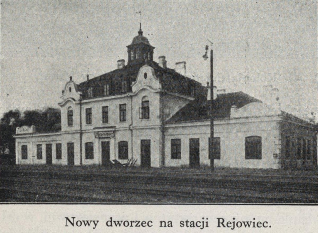 Dworce kolejowe w woj. lubelskim 100 lat temu