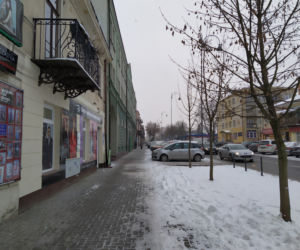 Jak wyglądała ulica Pułaskiego w Siedlcach w połowie stycznia 2021 roku?