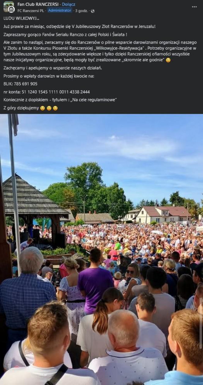 Ranczo. V Jubileuszowy Zlot Ranczersów w Jeruzalu