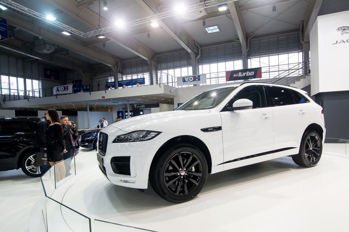Jaguar F-Pace na Poznań Motor Show 2017