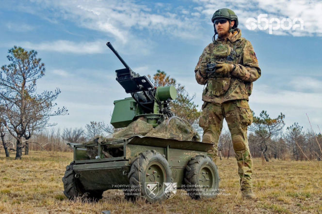 Automatyzacja armii Ukrainy. Kijów zamawia 25 000 naziemnych systemów robotycznych