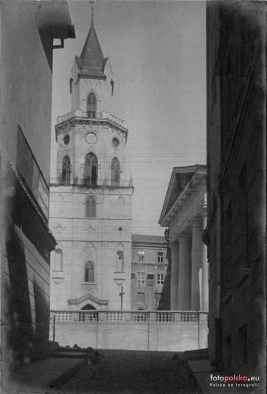 Historyczne zdjęcia Wieży Trynitarskiej. Podróż w czasie po Lublinie!