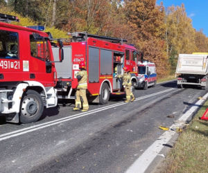 Wypadek w Lubieni