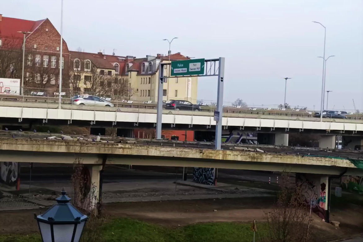 Rozpoczęła się rozbiórka łącznic Trasy Zamkowej