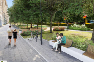 Nowy park w stolicy - wizualizacja