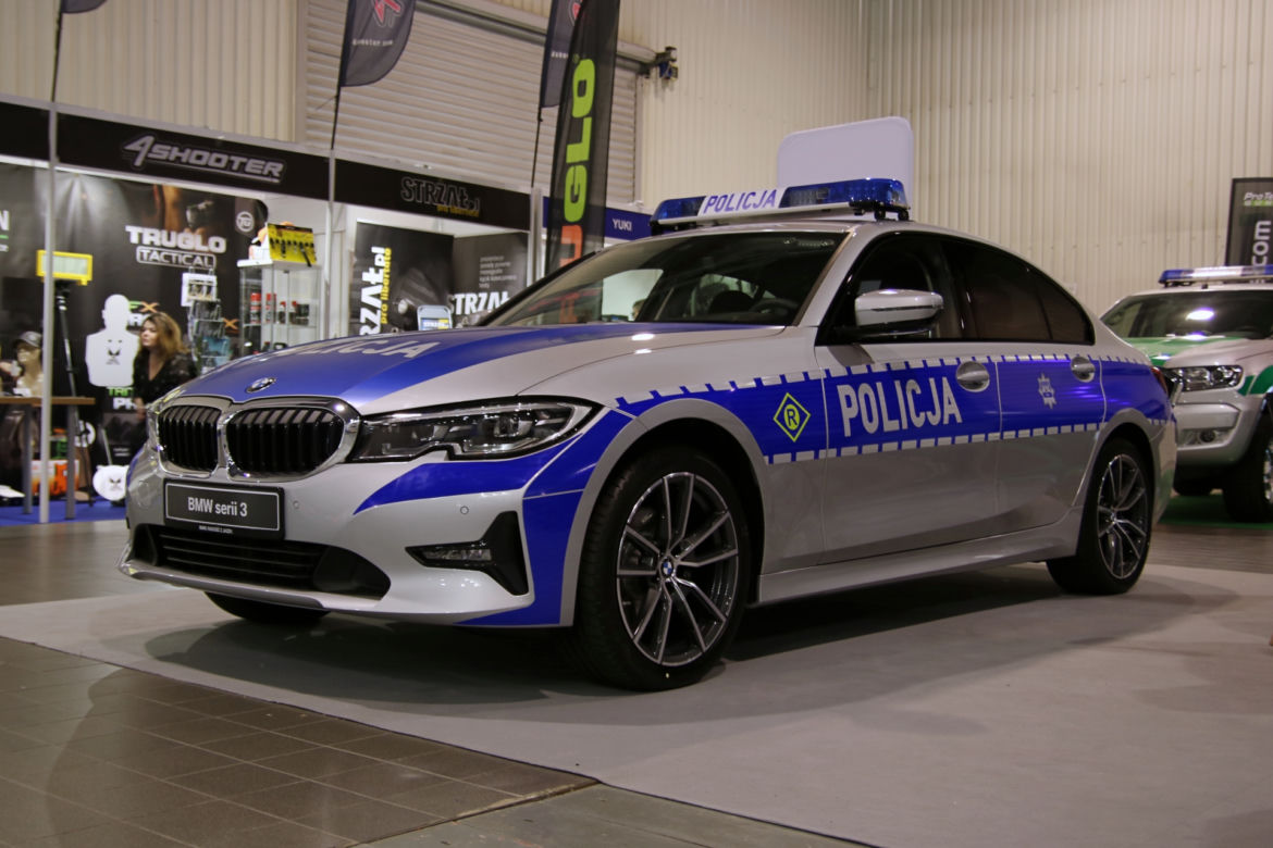 Policyjne oznakowane BMW serii 3