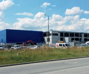Budowa sklepu IKEA w Szczecinie - lipiec 2020