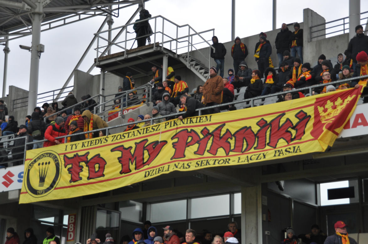 Korona Kielce - Pogoń Szczecin. Zobacz zdjęcia z trybun Suzuki Areny