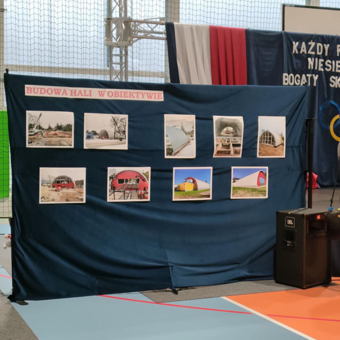 Dzieci z podstawówki w Pniewie mogą korzystać z nowej hali sportowej