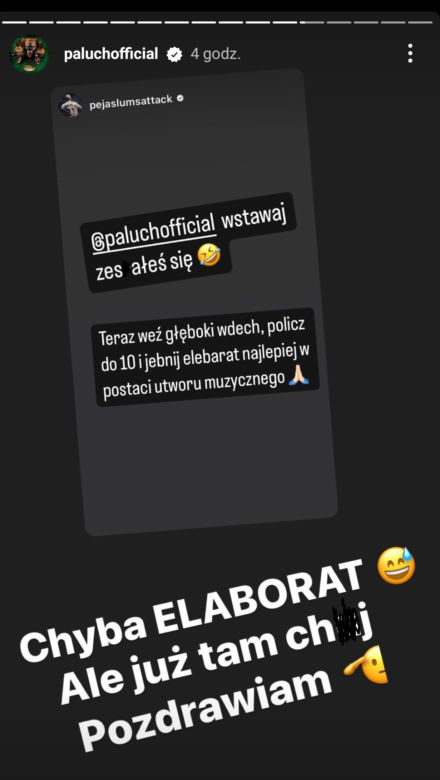 Konflikt Peja - Paluch 2023