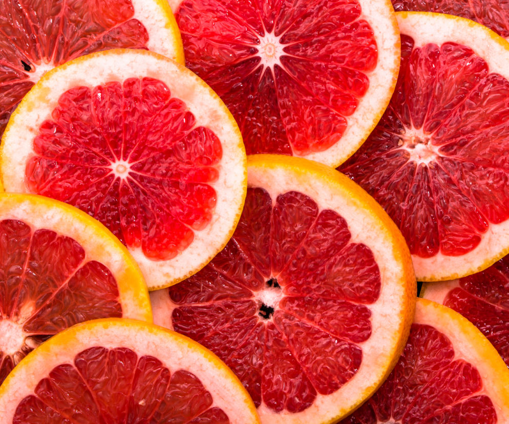 5. Grejpfrut – zawartość wody 88%