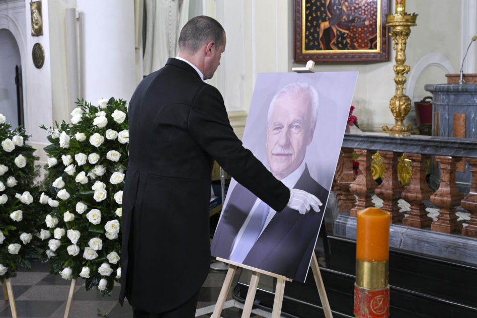 Pogrzeb Andrzeja Olechowskiego