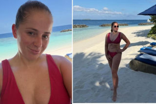 Jelena Ostapenko w bikini na plaży! Zmora Igi Świątek pozdrawia z wakacji