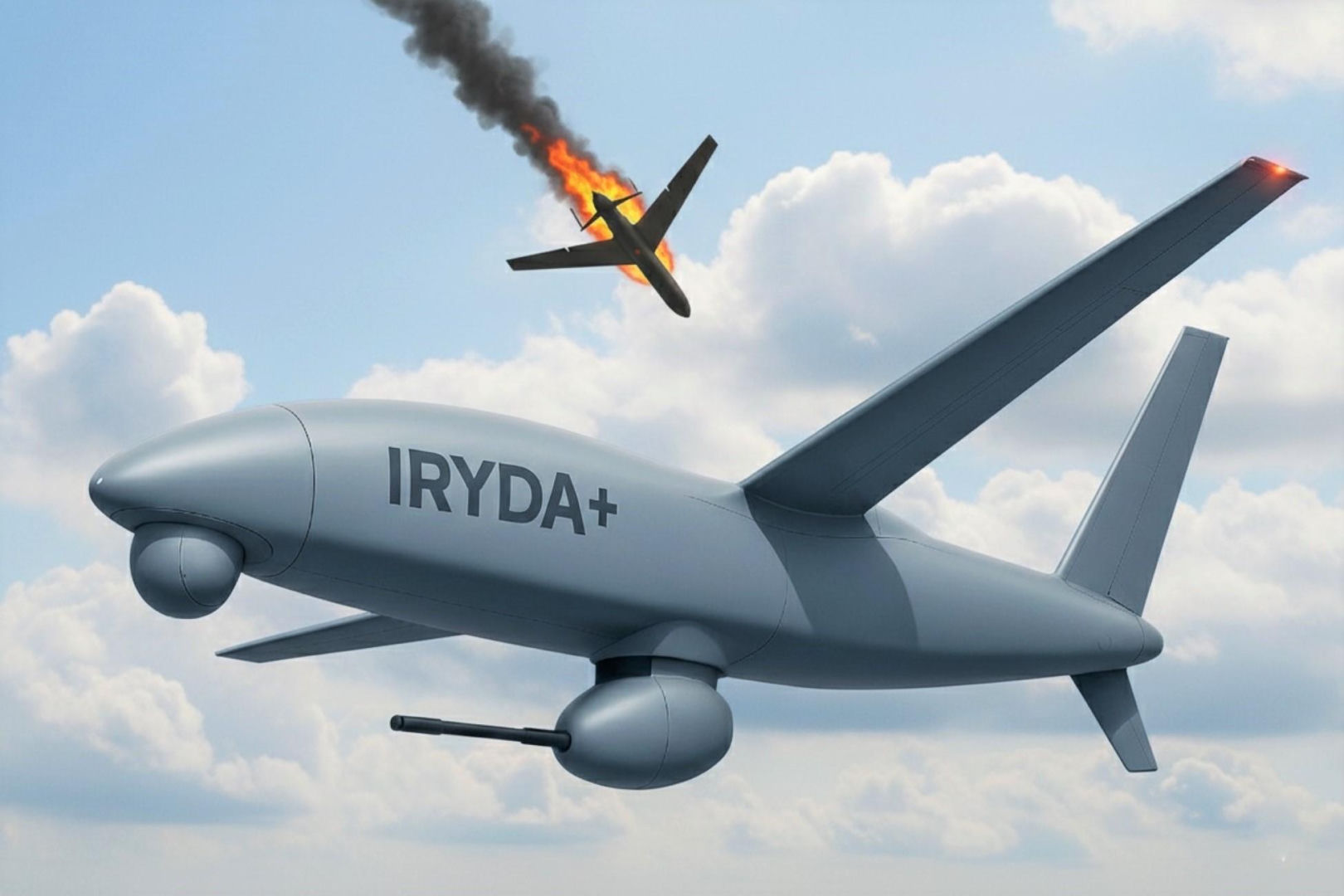 Dron myśliwski Iryda Plus