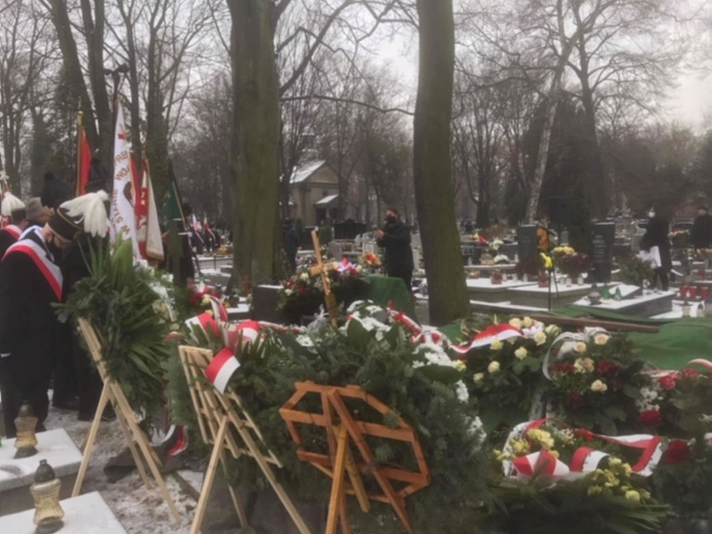 Pogrzeb Andrzeja Rozpłochowskiego w Katowicach