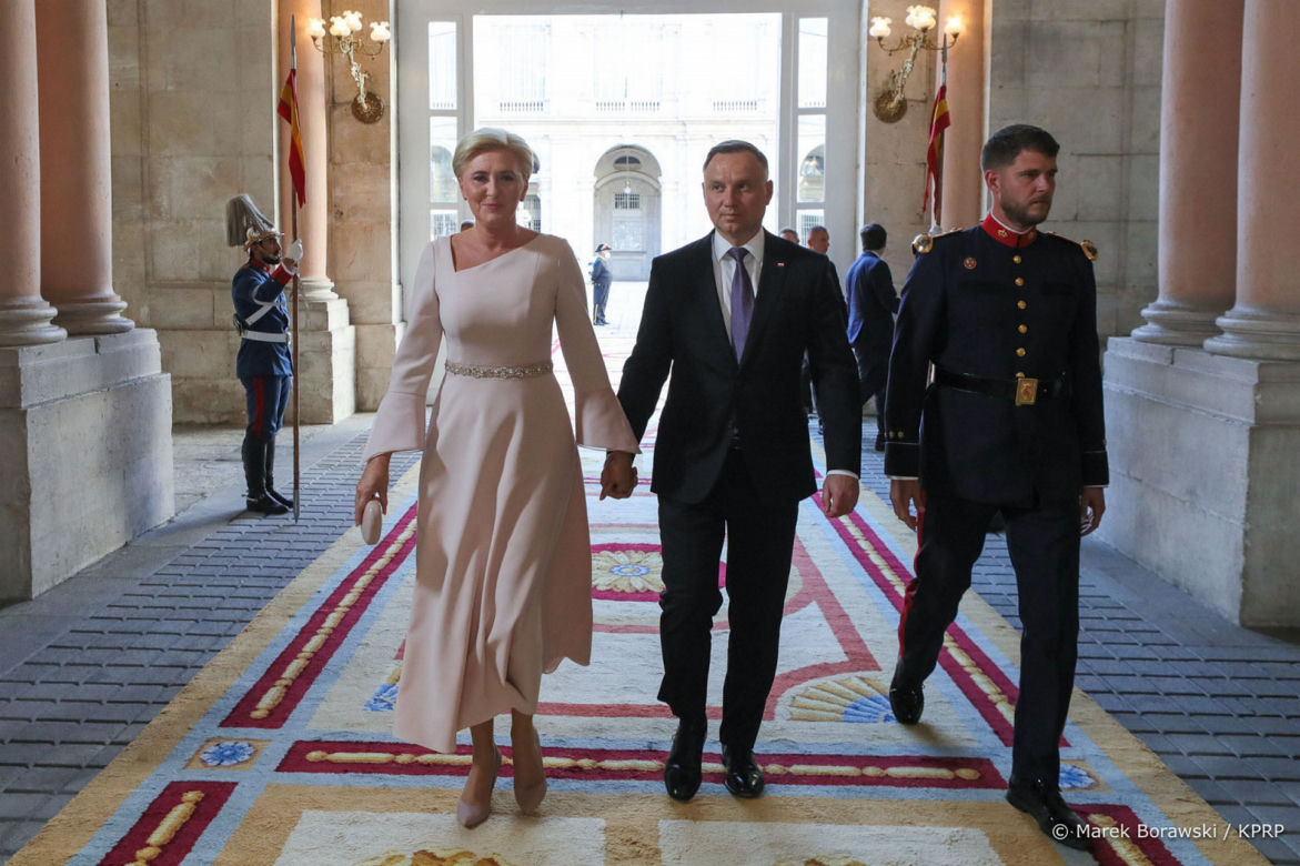 Agata Duda przyćmiła królową