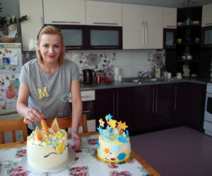 Jadwiga Kwater piecze pyszne torty
