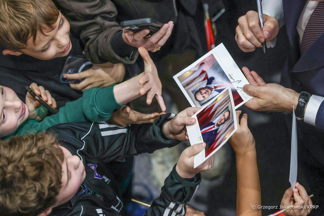 Prezydeny Nawrocki w Mińsku Mazowieckim