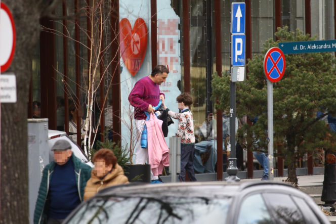 Misiek Koterski spędza Wielkanoc z rodziną w Sopocie