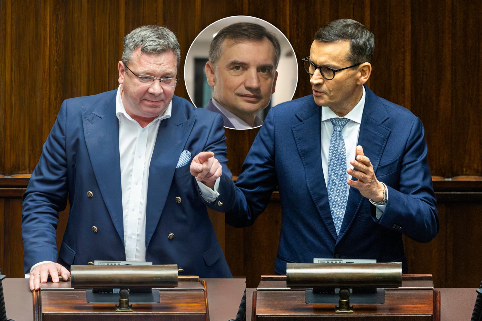 Morawiecki does not want Ziobro in the government. Wójcik reacts: You won't be the 1  to furnish it!