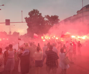 „Cześć i chwała bohaterom!”. Siedlczanie spotkali się w centrum miasta, by uczcić 82. rocznicę wybuchu Powstania Warszawskiego