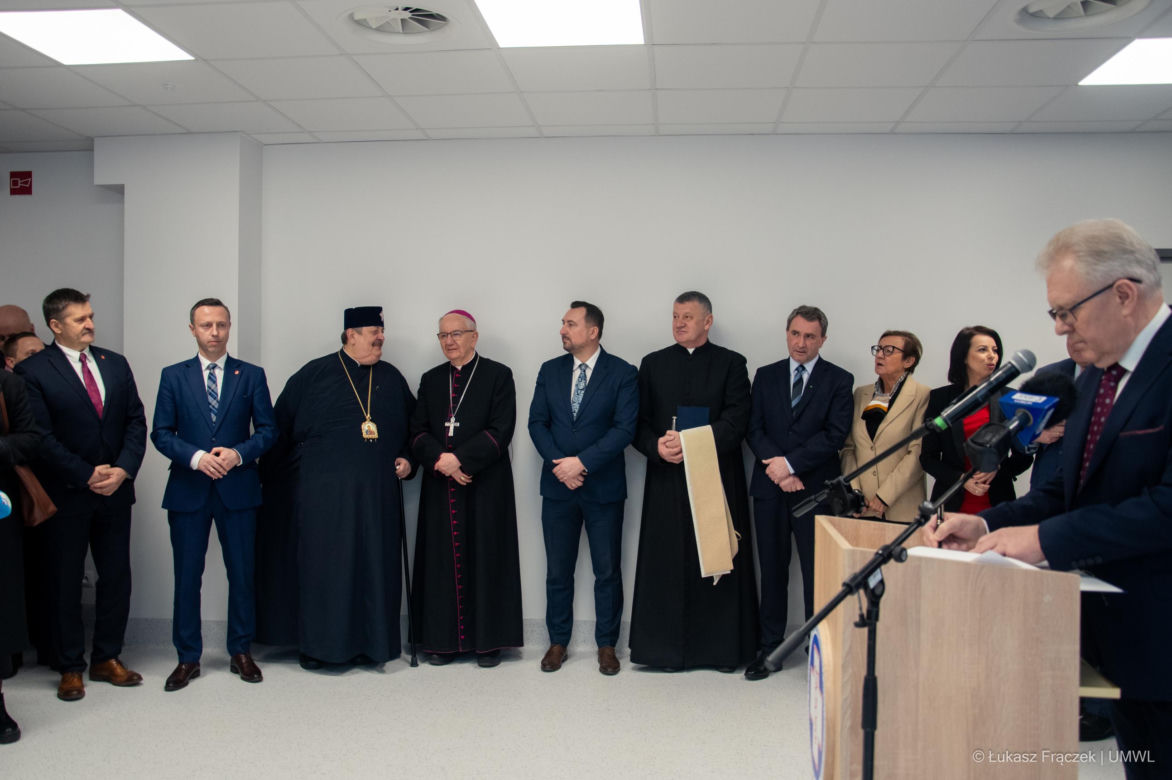 Nowy blok operacyjny w szpitalu przy al. Kraśnickiej w Lublinie został oficjalnie otwarty 20 lutego