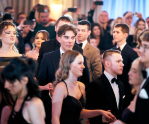 Studniówka siedleckiej Królówki 2026 - walc i polonez