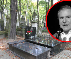 Tu spocznie Wiesław Gołas