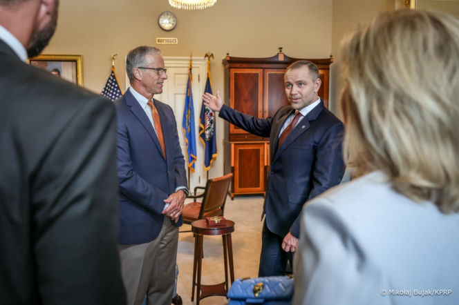 Karol Nawrocki w USA spotkał się z senatorami. Ważne rozmowy