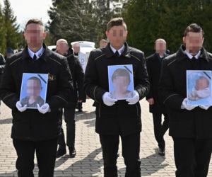 Starogard Gdański. Pogrzeb dzieci, które zmarły w tragicznym pożarze
