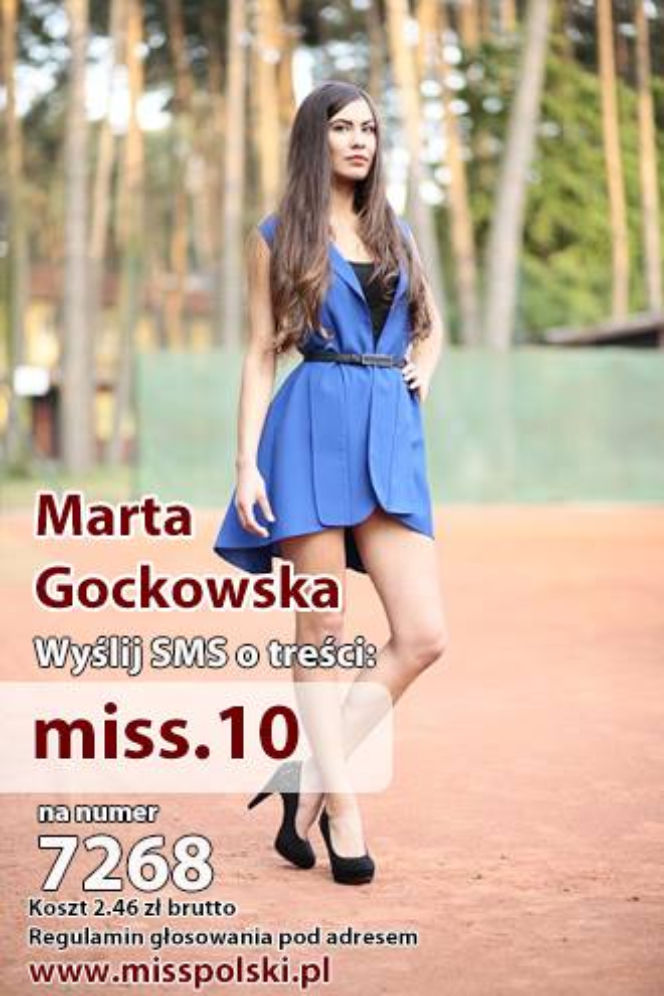 Wybory miss polski 2014 Marta Gockowska