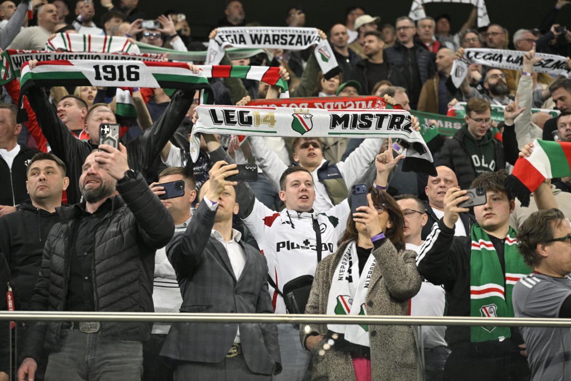 31. kolejka PKO BP Ekstraklasy 2025/2026. Mecz Legia Warszawa - Łódź Widzew